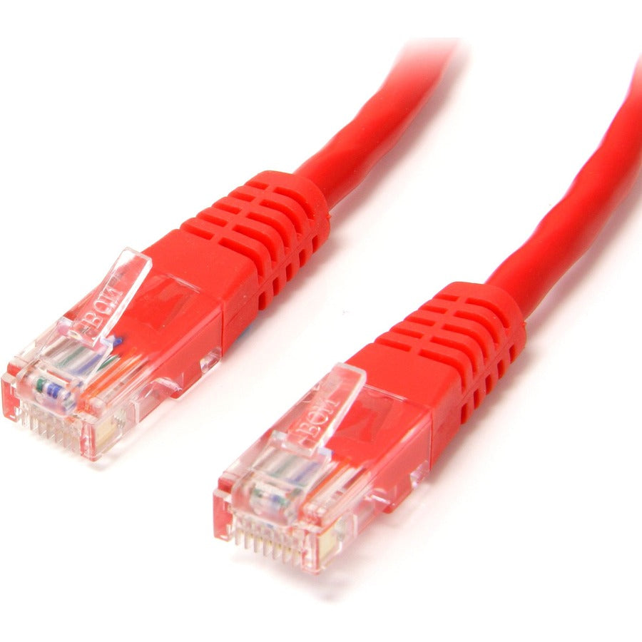 StarTech.com 15 ft Red Molded Cat5e UTP Patch Cable M45PATCH15RD