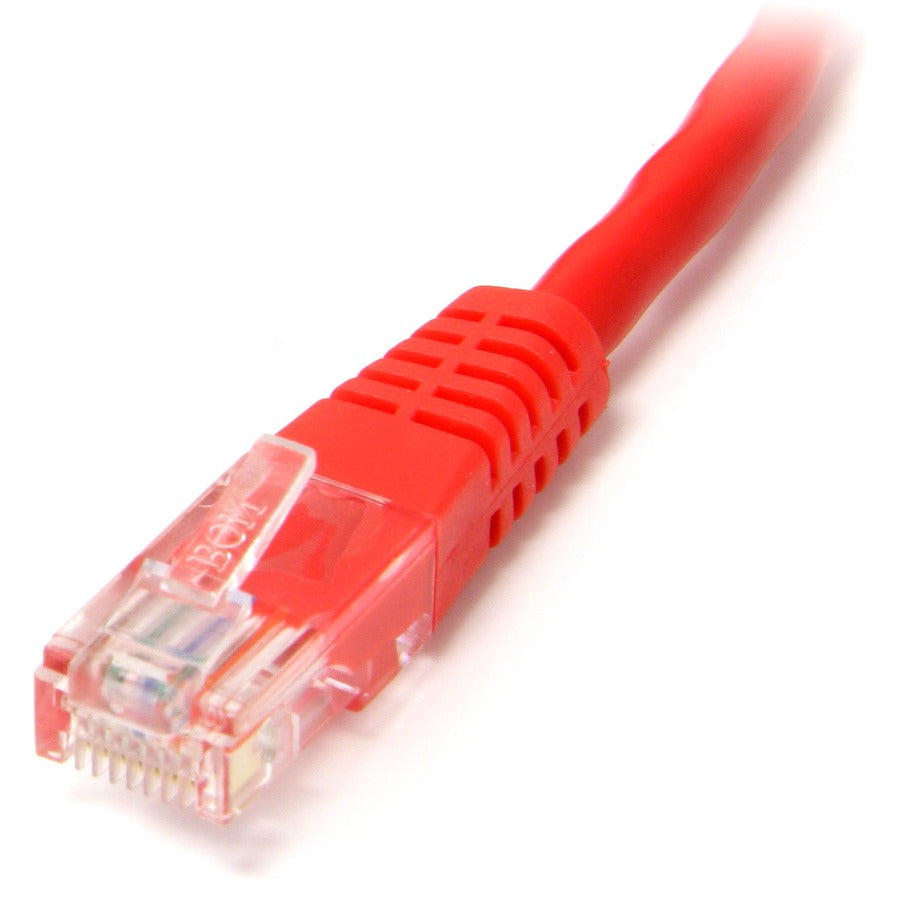 StarTech.com 15 ft Red Molded Cat5e UTP Patch Cable M45PATCH15RD