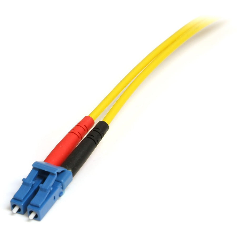 StarTech.com 4m Fiber Optic Cable - Single-Mode Duplex 9/125 - LSZH - LC/SC - OS1 - LC to SC Fiber Patch Cable SMFIBLCSC4