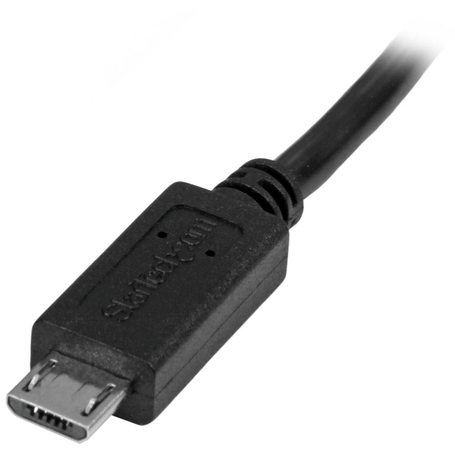 StarTech.com 0.5m 20in Micro-USB Extension Cable - M/F - Micro USB Male to Micro USB Female Cable USBUBEXT50CM