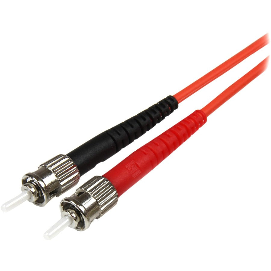 StarTech.com 5m Fiber Optic Cable - Multimode Duplex 50/125 - LSZH - LC/ST - OM2 - LC to ST Fiber Patch Cable 50FIBLCST5