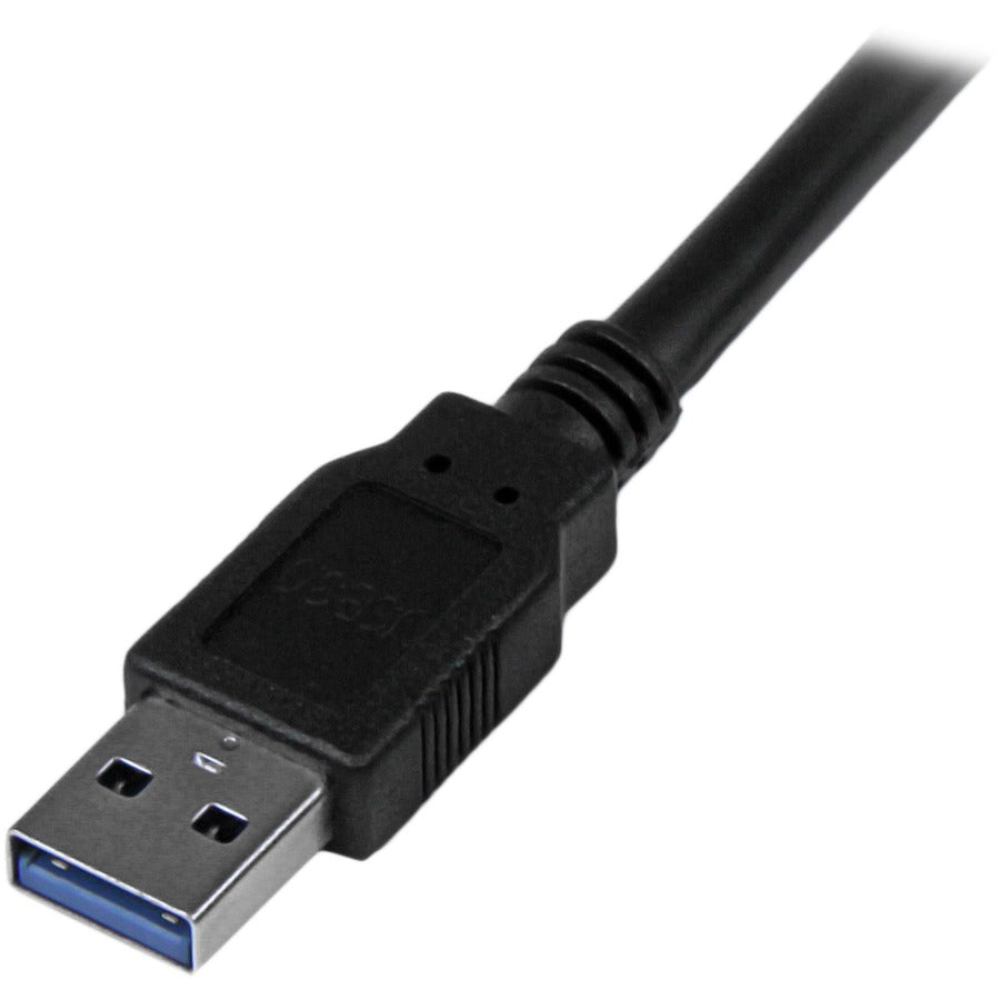 StarTech.com 3m 10 ft USB 3.0 Cable - A to A - M/M - Long USB 3.0 Cable - USB 3.1 Gen 1 (5 Gbps) USB3SAA3MBK