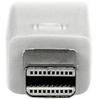 StarTech.com 10 ft Mini DisplayPort to VGA Adapter Converter Cable - mDP to VGA 1920x1200 - White MDP2VGAMM10W