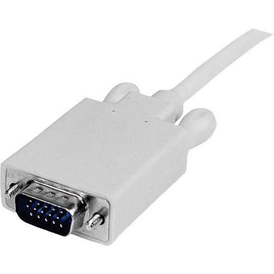 StarTech.com 10 ft Mini DisplayPort to VGA Adapter Converter Cable - mDP to VGA 1920x1200 - White MDP2VGAMM10W