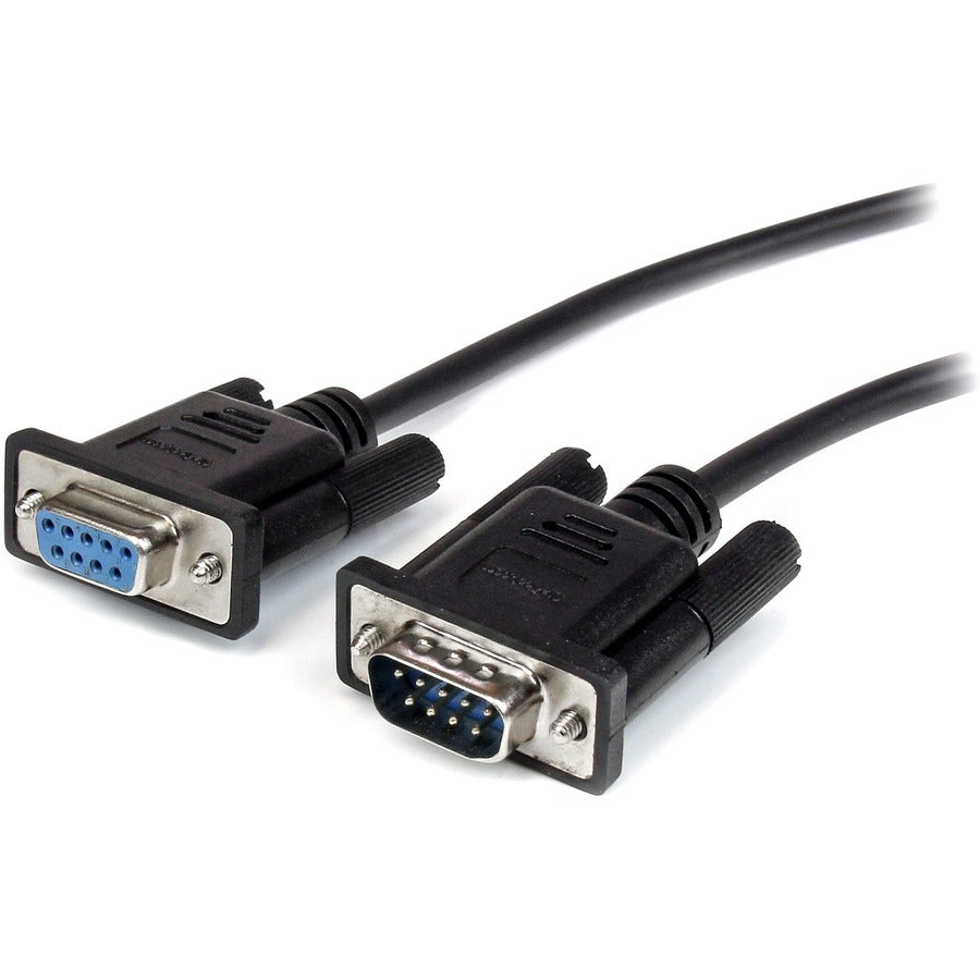 StarTech.com Câble série droit noir DB9 RS232 de 0,5 m - M/F MXT10050CMBK