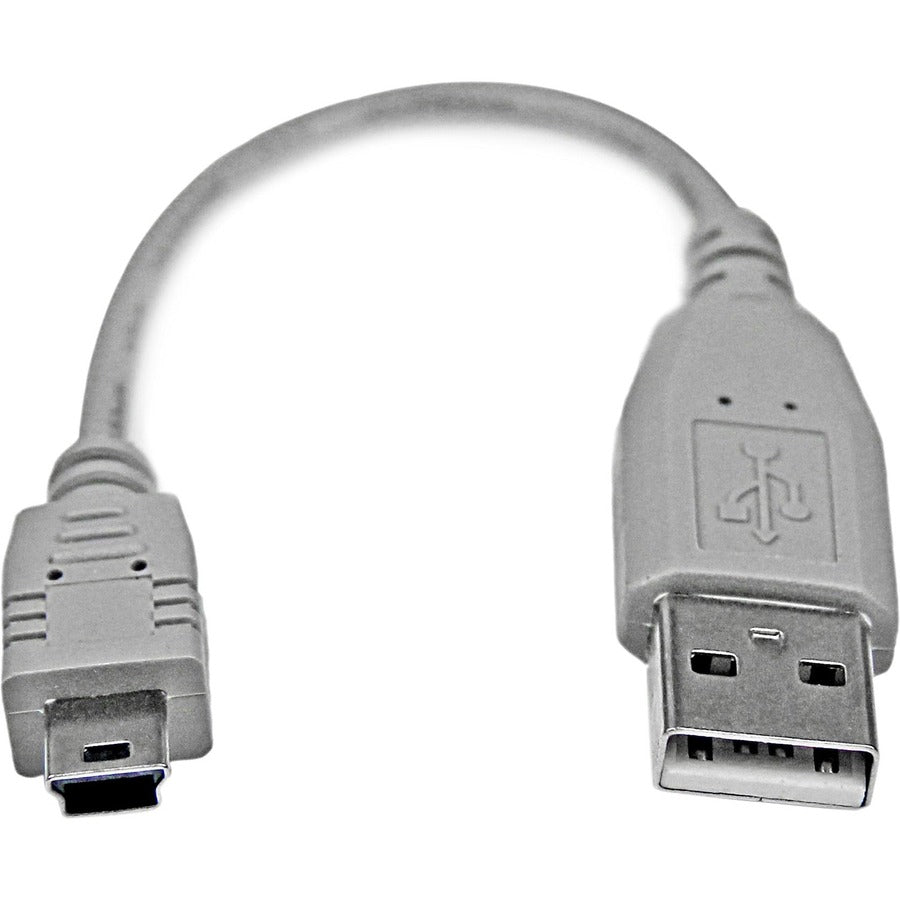 StarTech.com 6in Mini USB 2.0 Cable - A to Mini B USB2HABM6IN