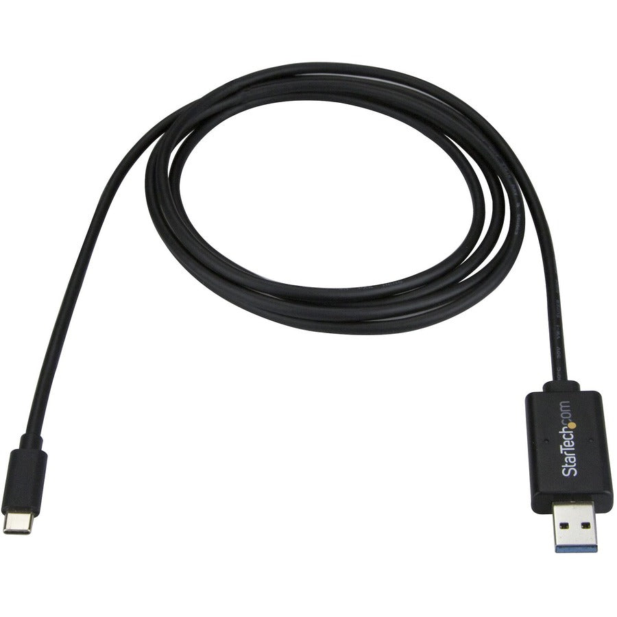 StarTech.com USB C to USB Data Transfer Cable - Mac / Windows - USB 3.0 - USB C to USB A Cable - Windows Easy Transfer Cable - Mac Data Transfer USBC3LINK