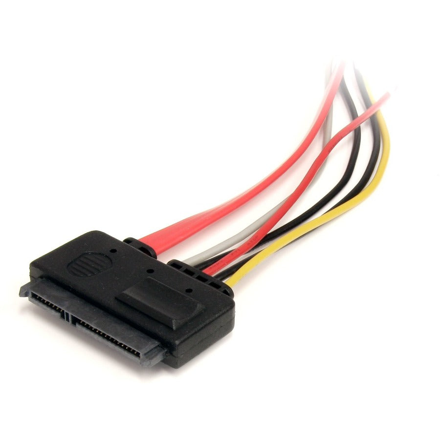 StarTech.com 12in 22 Pin SATA Power and Data Extension Cable SATA22PEXT