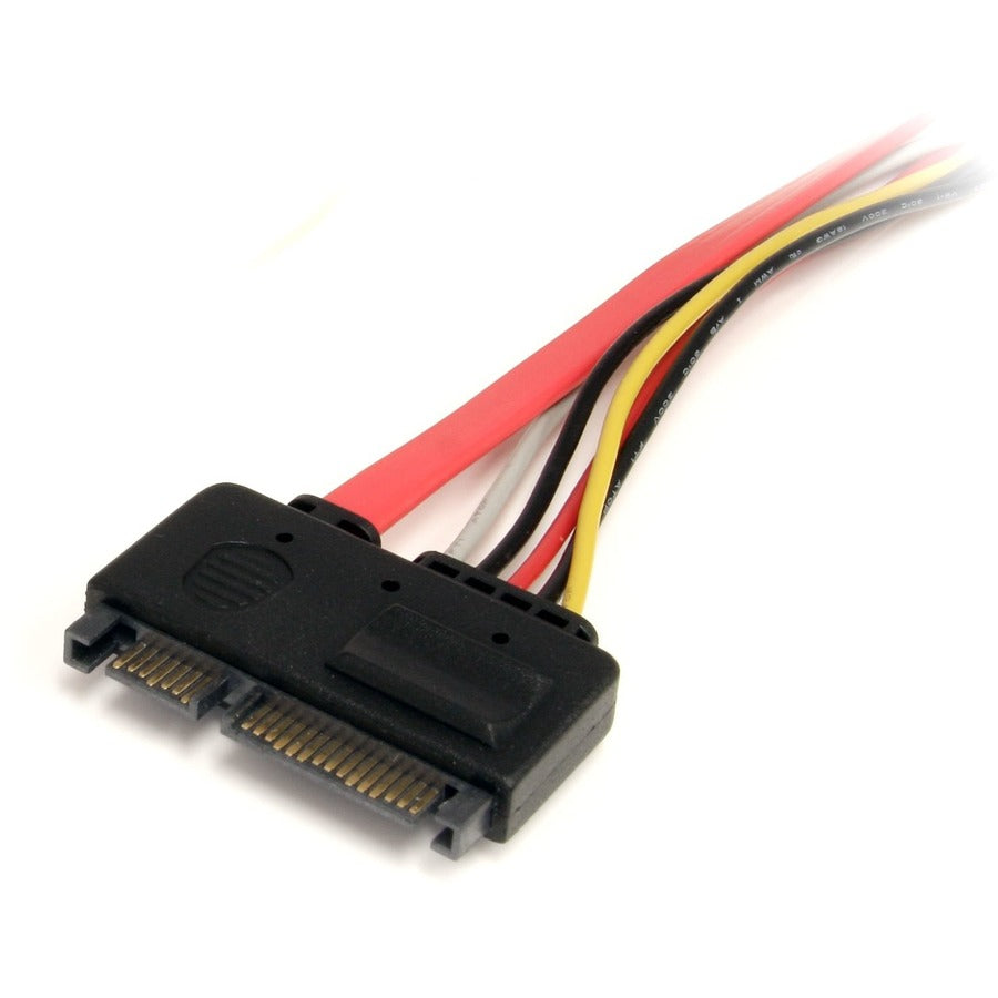 StarTech.com 12in 22 Pin SATA Power and Data Extension Cable SATA22PEXT