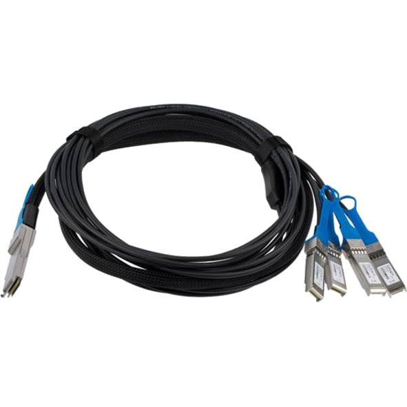 StarTech.com StarTech.com MSA Uncoded Compatible 3m QSFP+ to 4x SFP+ Direct Attach Breakout Cable - 40GbE - QSFP+ to 4x SFP+ Copper DAC 40 Gbps Low Power QSFP4SFPPC3M