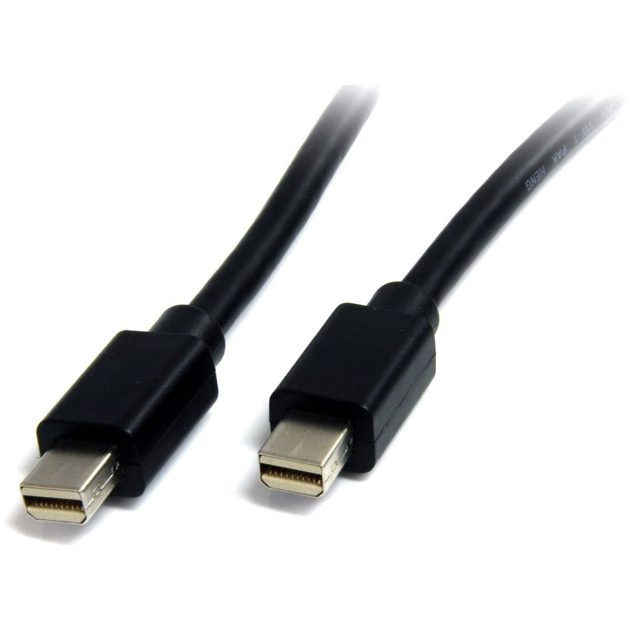 StarTech.com 3ft (1m) Mini DisplayPort Cable, 4K x 2K Ultra HD Video, Mini DisplayPort 1.2 Cable, Mini DP Cable for Monitor, mDP Cord, M/M MDISPLPORT3