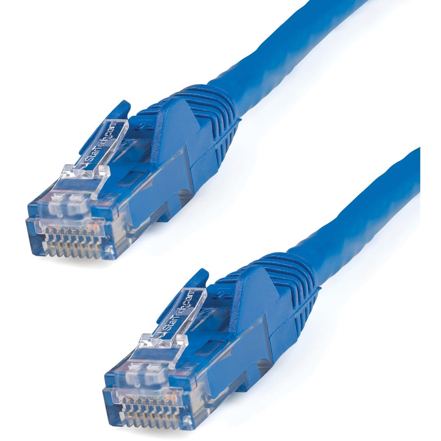 StarTech.com Câble Ethernet CAT6 de 0,9 m – Gigabit sans accroc bleu – Cordon de brassage PoE UTP 650 MHz de catégorie 6 100 W Câblage certifié UL/TIA N6PATCH2BL