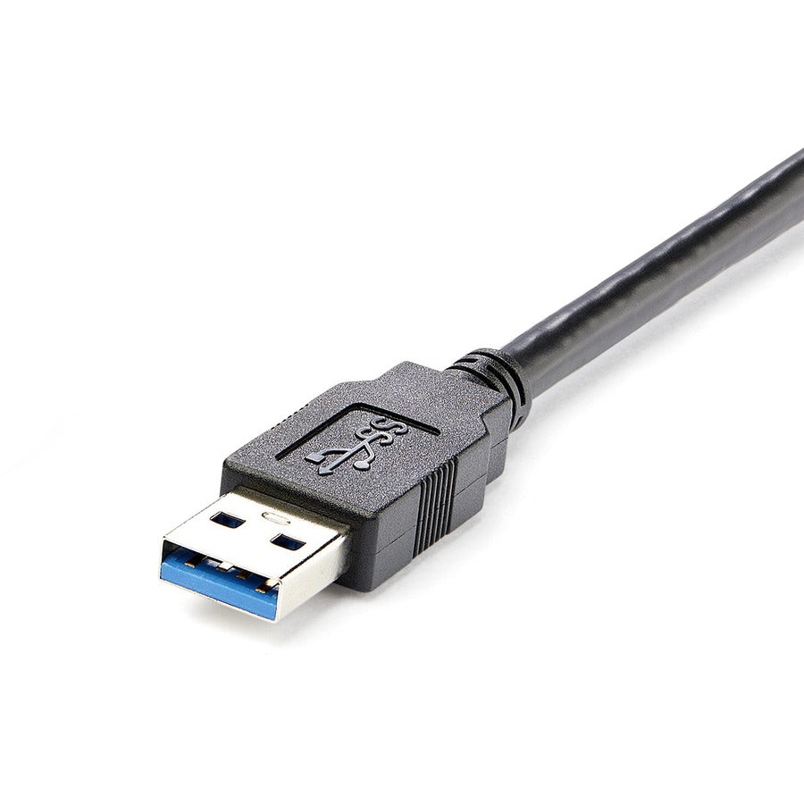 StarTech.com Câble d'extension USB 3.0 SuperSpeed ​​noir de 1,5 m - A vers AM/F USB3SEXT5DKB