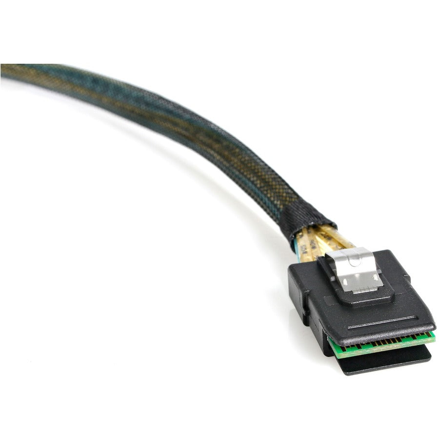 StarTech.com StarTech.com 50cm Internal Mini-SAS Cable SFF-8087 To SFF-8087 & Sideband - Serial Attached SCSI (SAS) internal cable - with Sidebands - 4-Lane - 36 pin 4i Mini MultiLane - 36 pin 4i Mini MultiLane - 50 cm SAS878750