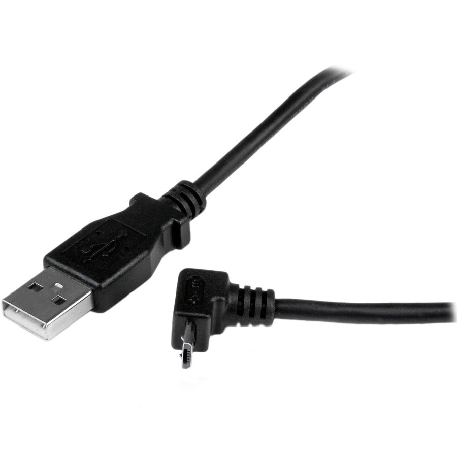 StarTech.com Câble micro USB de 1 m - A vers Micro B à angle haut USBAUB1MU