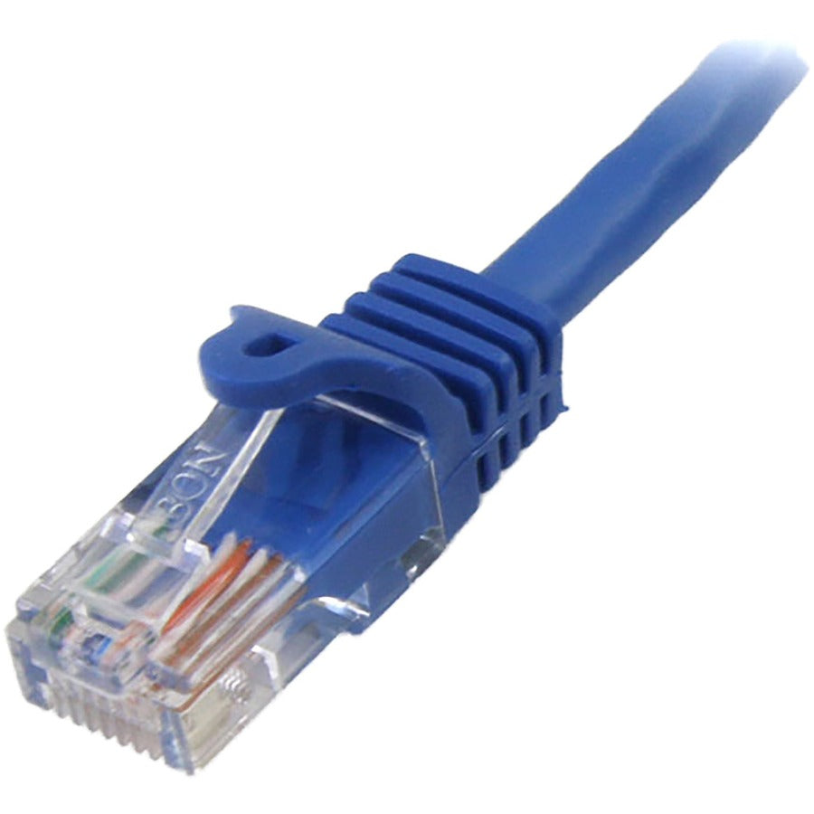 StarTech.com 3 ft Blue Snagless Cat5e UTP Patch Cable RJ45PATCH3