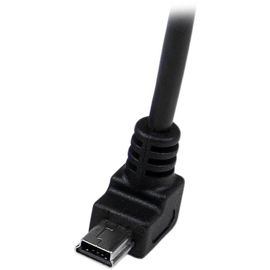 StarTech.com 2m Mini USB Cable - A to Down Angle Mini B USBAMB2MD