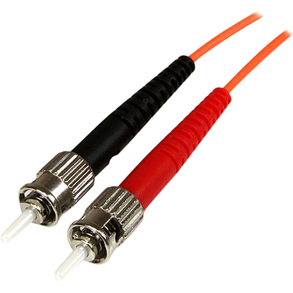 StarTech.com OFNP Plenum Multimode 50/125 Duplex Fiber Patch Cable LC - ST 50FIBPLCST3