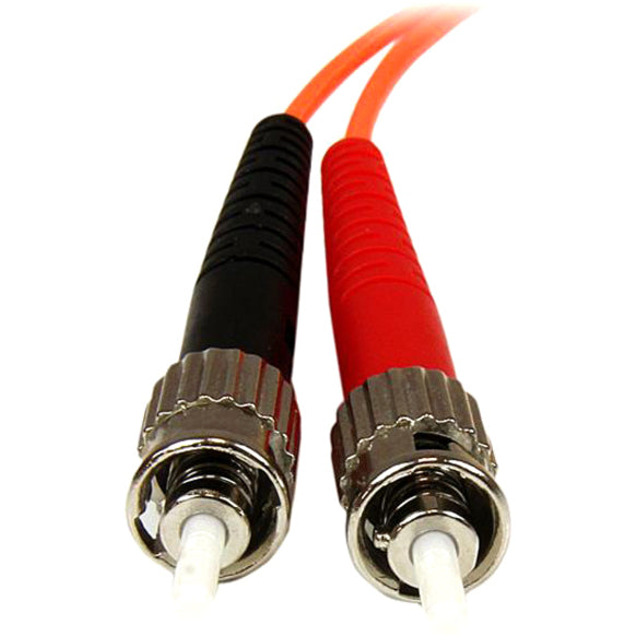 StarTech.com OFNP Plenum Multimode 50/125 Duplex Fiber Patch Cable LC - ST 50FIBPLCST3