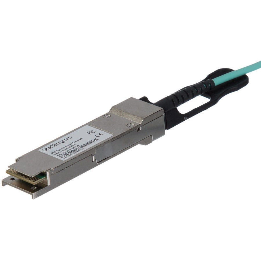 StarTech.com Cisco QSFP-H40G-AOC15M Compatible 5m 40G QSFP+ to SFP AOC Cable - 40GbE QSFP+ Active Optical Fiber 40Gbps QSFP + Cable 16.4' QSFPH40GAO15