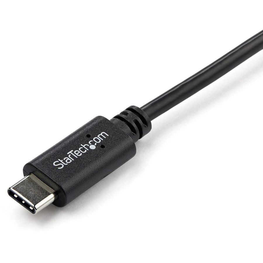 StarTech.com Câble USB-C à angle droit de 1 m M/M - USB 2.0 - Câble USB Type C - Câble USB-C à 90 degrés - Câble USB C vers USB C - Câble de charge USB-C USB2CC1MR