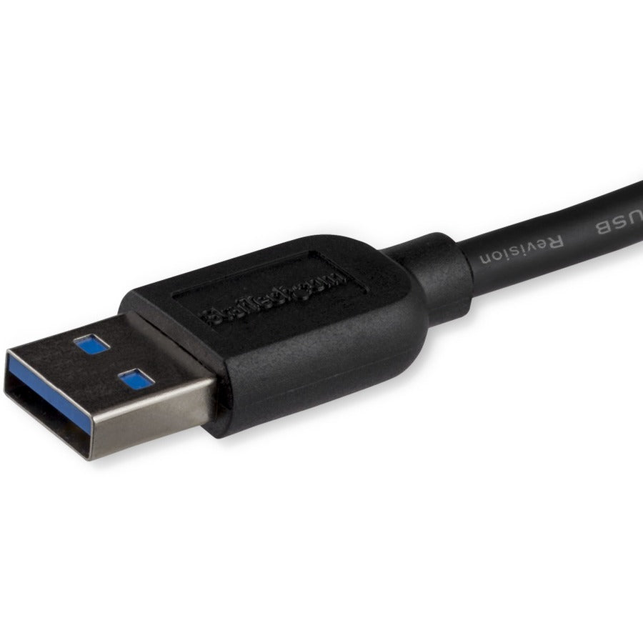 StarTech.com 3m (10ft) Slim SuperSpeed USB 3.0 A to Micro B Cable - M/M USB3AUB3MS