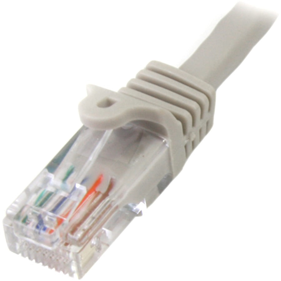 StarTech.com Snagless UTP Patch Cable - RJ-45 (M) - RJ-45 (M) - 0.9 m - UTP - ( CAT 5e ) - gray 45PATCH3GR