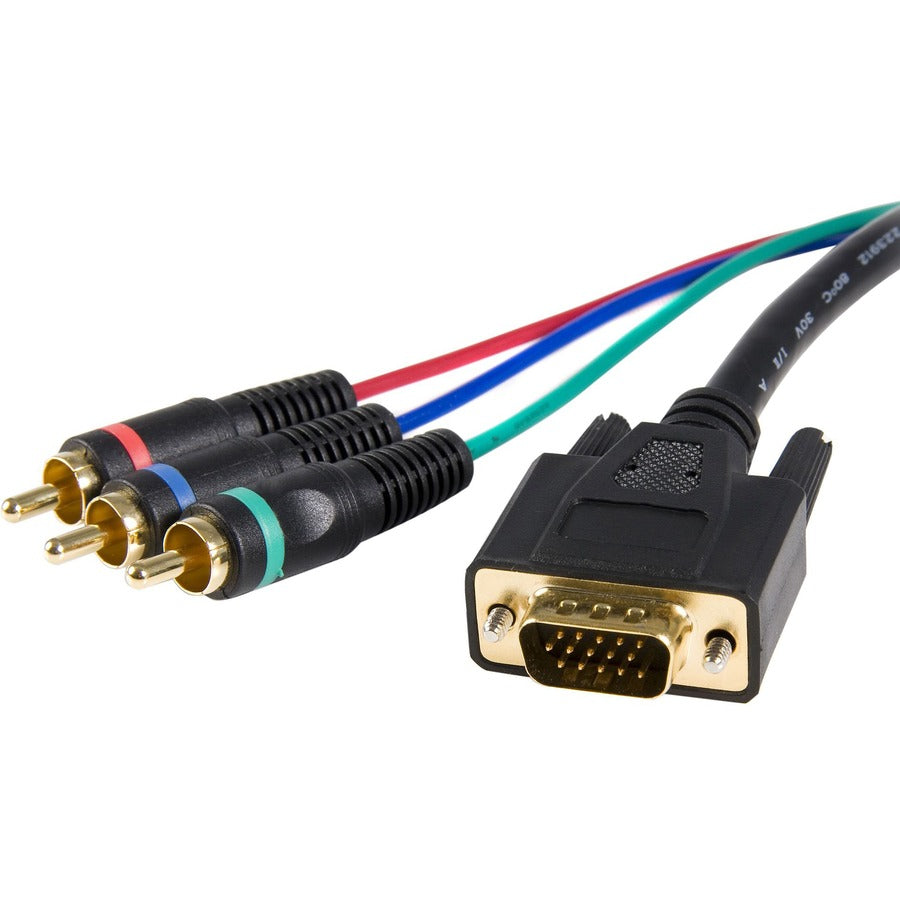 StarTech.com StarTech.com Cable adapter - RCA breakout - HD15 (m) - component (f) - 3 ft HD15CPNTMM3