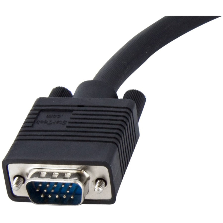 StarTech.com 1 ft Coax HD15 VGA to 5 BNC RGBHV Monitor Cable VGABNCMF1