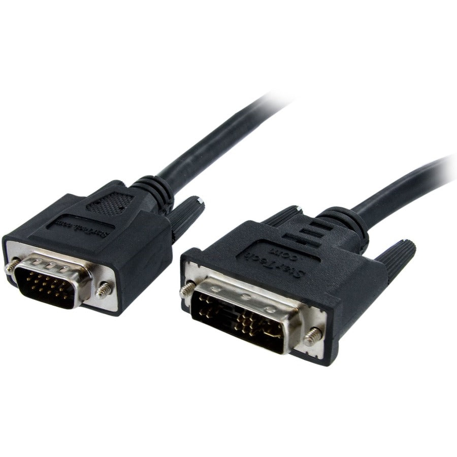 StarTech.com StarTech.com Analog Flat Panel Display Cable - Monitor cable - VGA - HD-15 (M) - DVI-A (M) - 1.8 m DVIVGAMM6