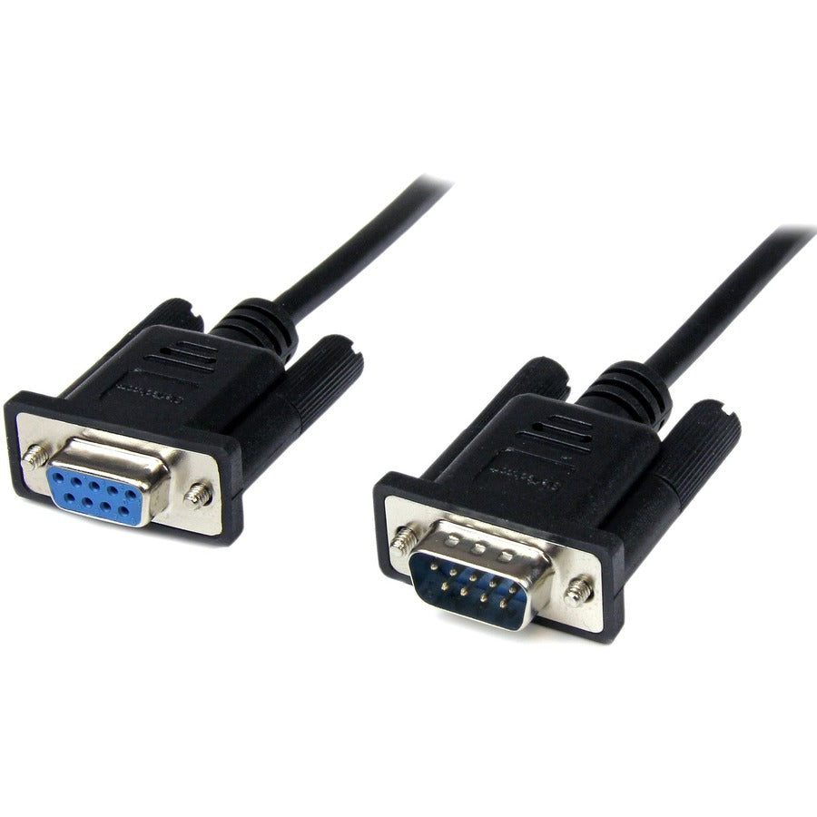 StarTech.com Câble null modem série DB9 RS232 noir 2 m F/M SCNM9FM2MBK