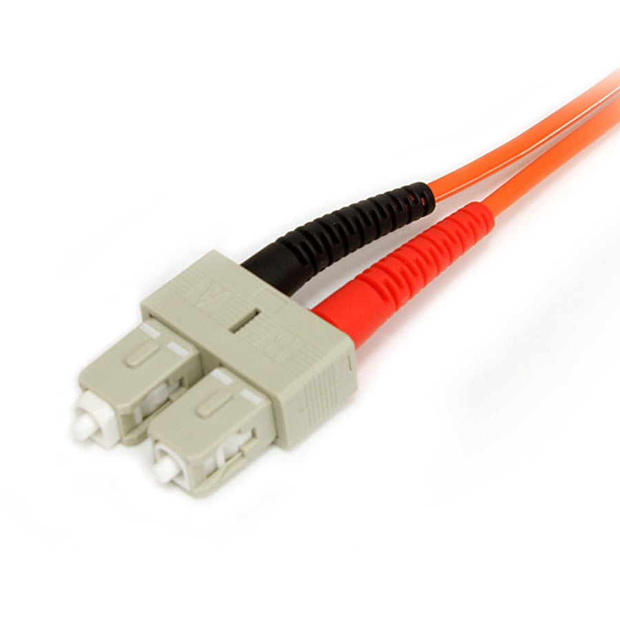 StarTech.com 7m Fiber Optic Cable - Multimode Duplex 62.5/125 - LSZH - LC/SC - OM1 - LC to SC Fiber Patch Cable FIBLCSC7