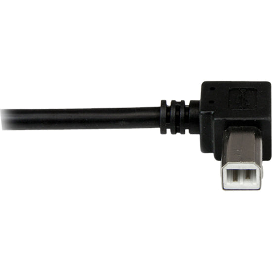 StarTech.com Câble USB 2.0 A vers angle gauche B de 1 m - M/M USBAB1ML