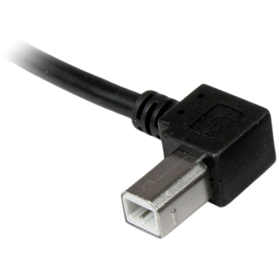 StarTech.com Câble USB 2.0 A vers angle gauche B de 1 m - M/M USBAB1ML