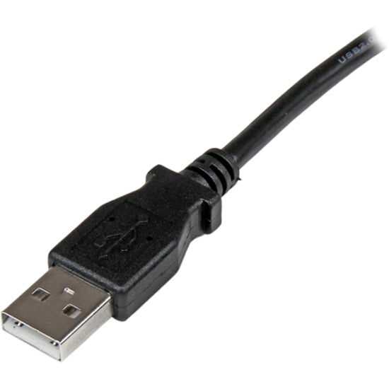 StarTech.com Câble USB 2.0 A vers angle gauche B de 1 m - M/M USBAB1ML