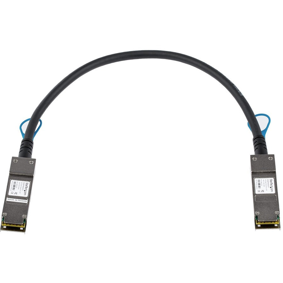 StarTech.com StarTech.com 0.5m QSFP+ to QSFP+ Direct Attach Cable for Juniper EX-QSFP-40GE-DAC-50CM - 40GbE - QSFP+ Copper DAC 40 Gbps EXQSFP4050CM