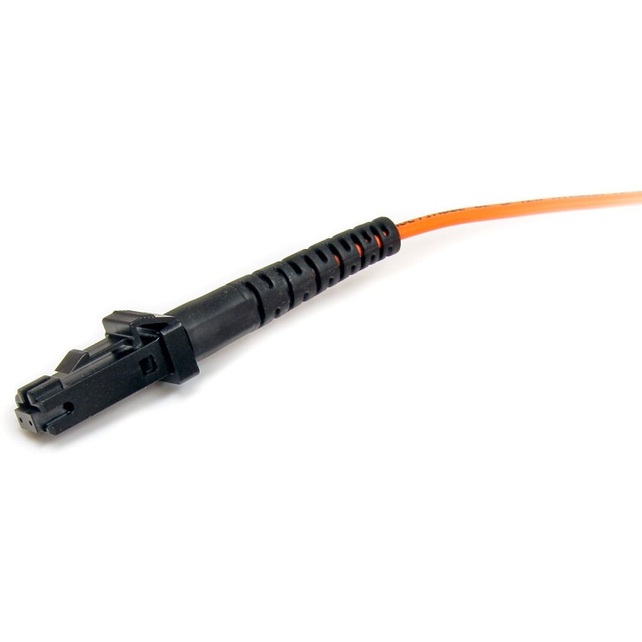 StarTech.com Câble fibre optique 1 m - Duplex multimode 62,5/125 - LSZH - MTRJ/ST - OM1 - Câble de brassage fibre MTRJ vers ST FIBMTST1