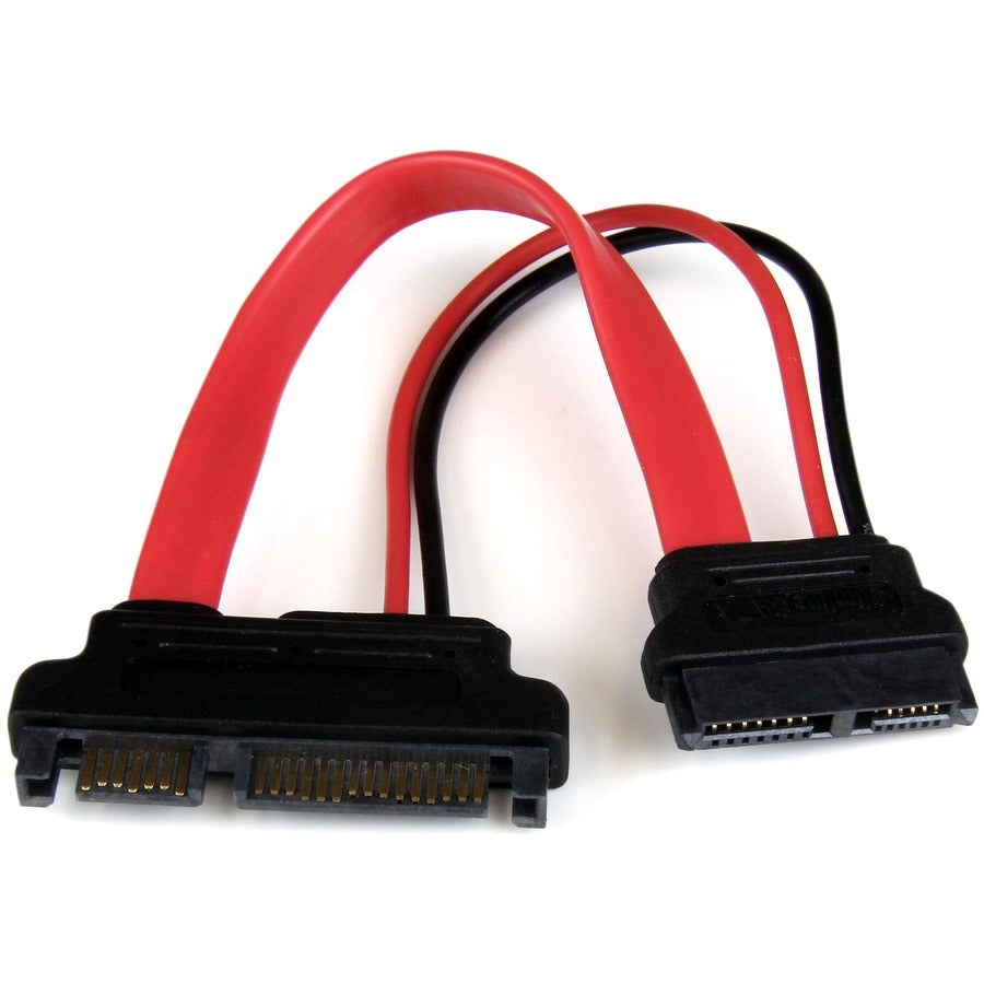 StarTech.com 6in Slimline SATA to SATA Adapter with Power - F/M SLSATAADAP6