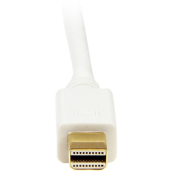 StarTech.com 6 ft Mini DisplayPort to DVI Adapter Converter Cable - Mini DP to DVI 1920x1200 - White MDP2DVIMM6W