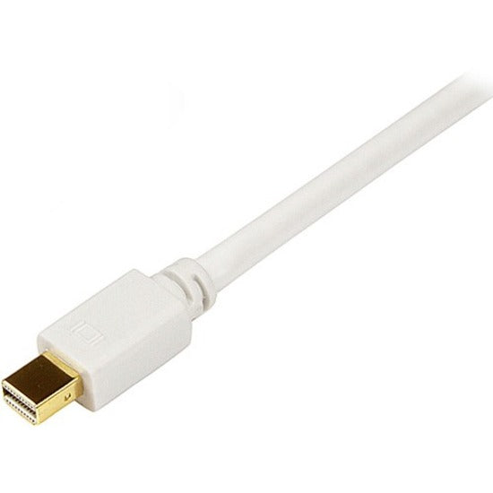 StarTech.com 6 ft Mini DisplayPort to DVI Adapter Converter Cable - Mini DP to DVI 1920x1200 - White MDP2DVIMM6W