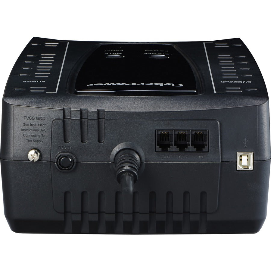CyberPower AVR Series AVRG900U 900VA 480W Desktop UPS with AVR and USB AVRG900U