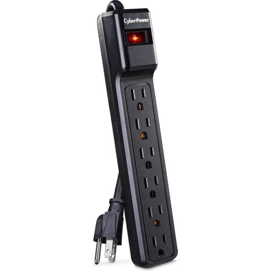 CyberPower CSB604 Essential 6-Outlets Surge Suppressor with 900 Joules and 4FT Cord - Plain Brown Boxes CSB604