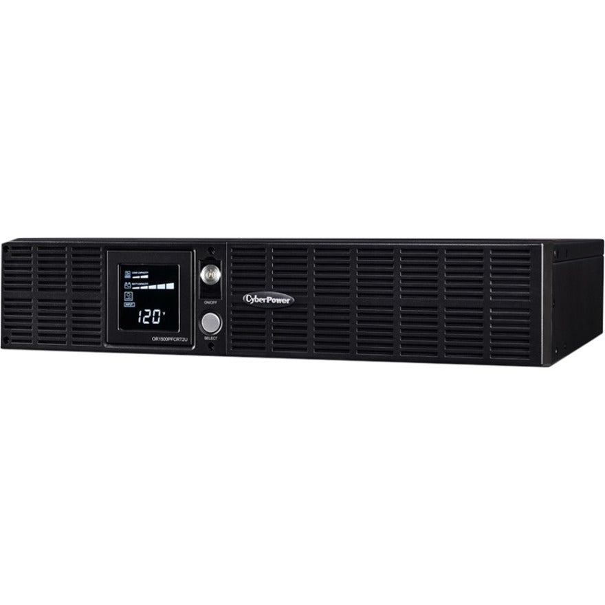 CyberPower OR1500PFCRT2U PFC Sinewave UPS System 1500VA 900W Rack/Tower PFC compatible Pure sine wave OR1500PFCRT2U