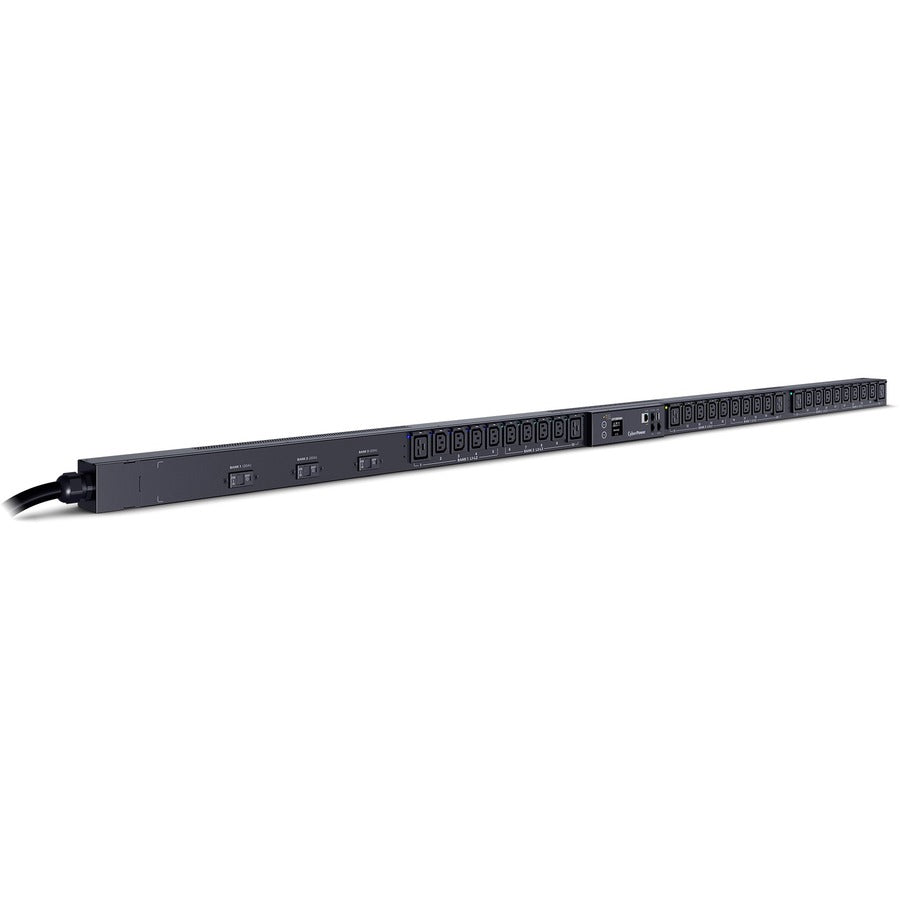 CyberPower PDU83106 3 Phase 200 - 240 VAC 30A Switched Metered-by-Outlet PDU PDU83106