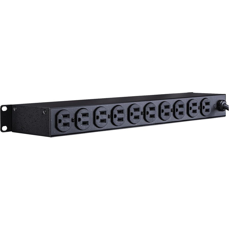 CyberPower CPS1215RM Single Phase 100 - 120 VAC 15A Basic PDU CPS-1215RM