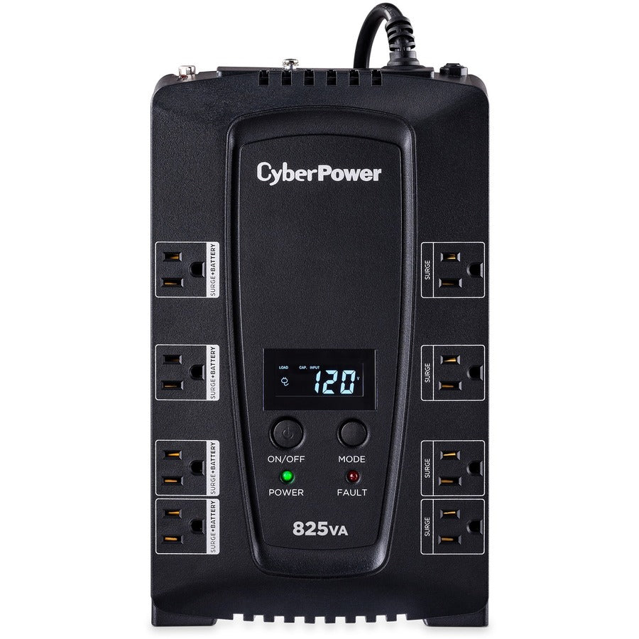 CyberPower Intelligent LCD CP825LCD 825 VA Onduleur de bureau CP825LCD