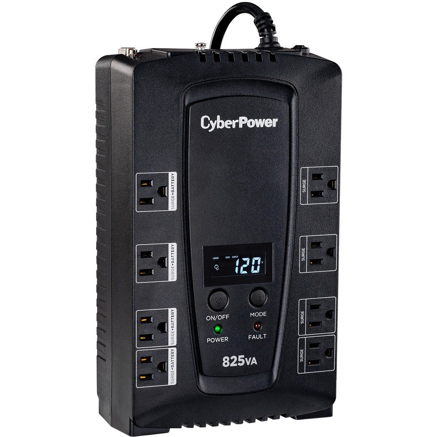 CyberPower Intelligent LCD CP825LCD 825 VA Desktop UPS CP825LCD