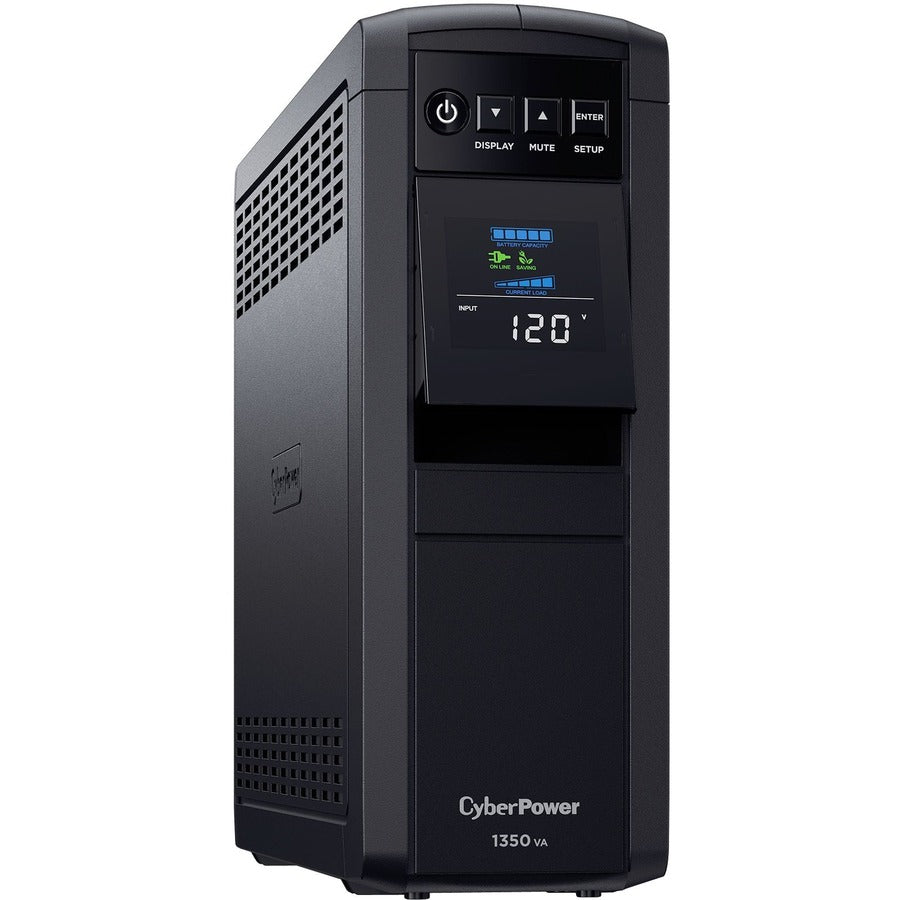 CyberPower UPS Systems CP1350PFCLCD PFC Sinewave -  Capacity: 1350VA / 880W CP1350PFCLCD
