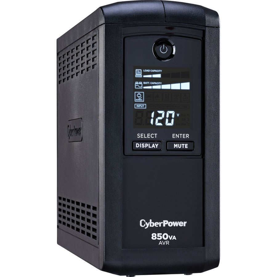 CyberPower UPS Systems CP850AVRLCD Intelligent LCD -  Capacity: 850 VA / 510 W CP850AVRLCD