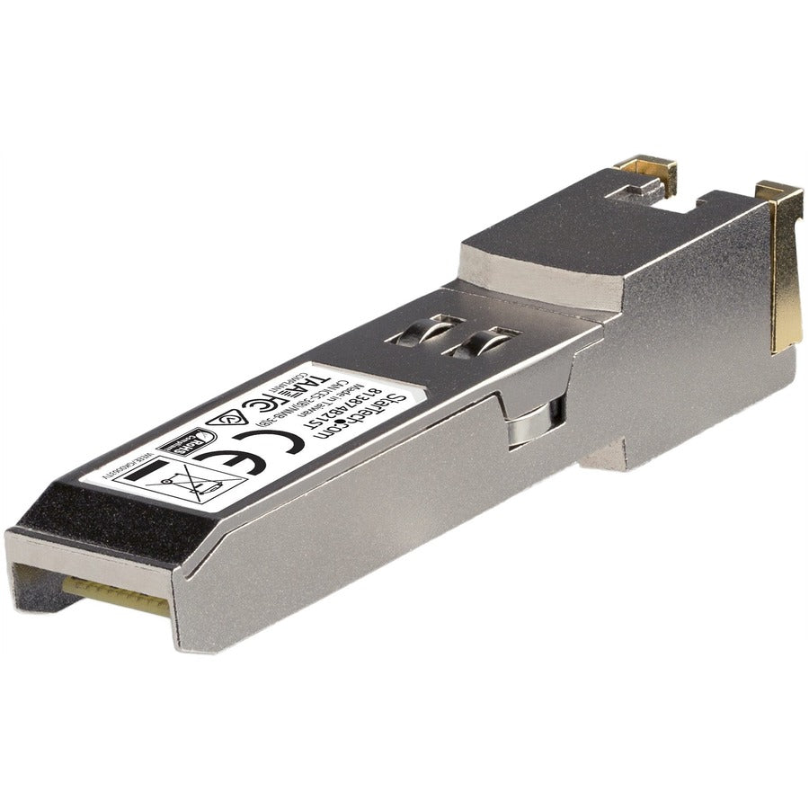 StarTech.com Module SFP+ compatible HPE 813874-B21 - 10GBASE-T - 10GE Gigabit Ethernet SFP+ vers RJ45 Cat6/Cat5e - 30 m 813874B21ST